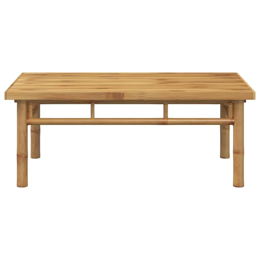 Table basse 90x50x35 cm bambou - 3