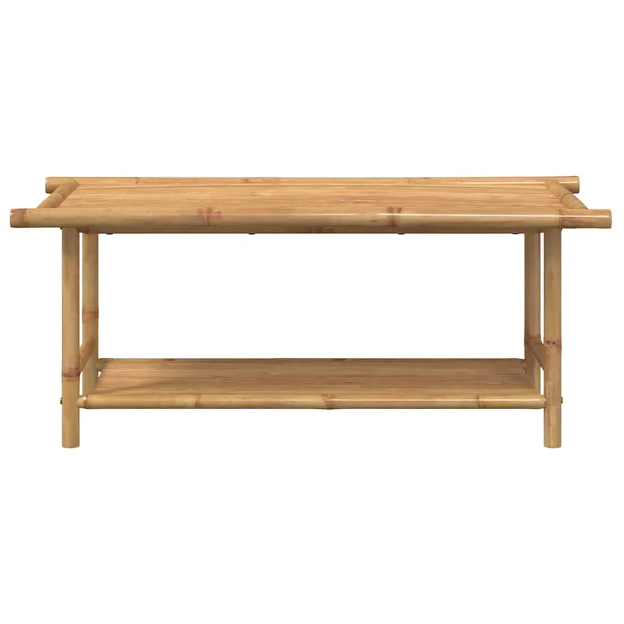 Table basse 110x55x45 cm bambou - 3