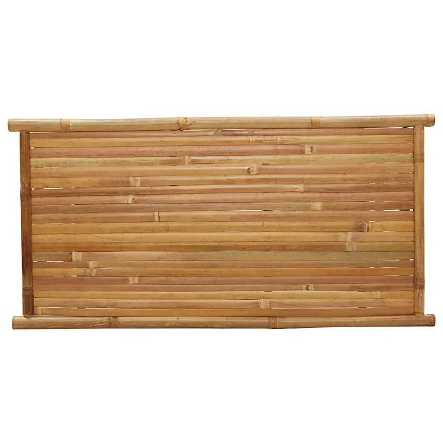 Table basse 110x55x45 cm bambou - 6