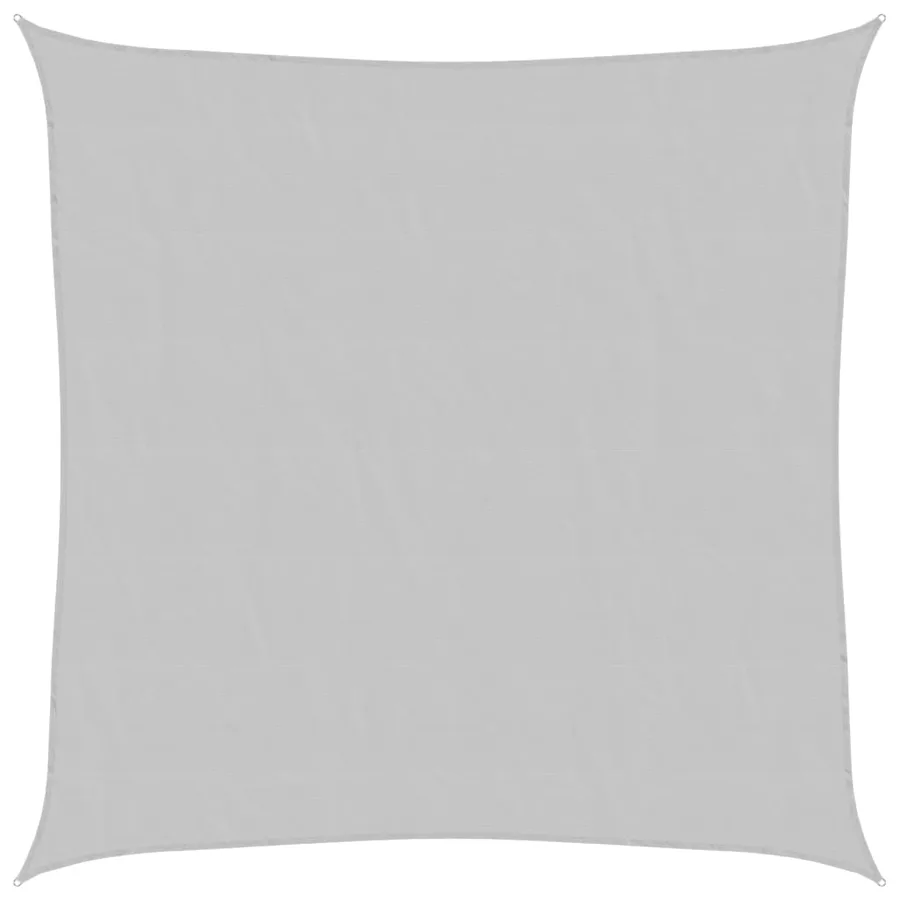 Voile d'ombrage gris clair 2x2 m 100% polyester oxford - 2