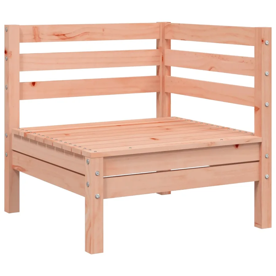Salon de jardin 8 pcs avec coussins sapin douglas solide - 5