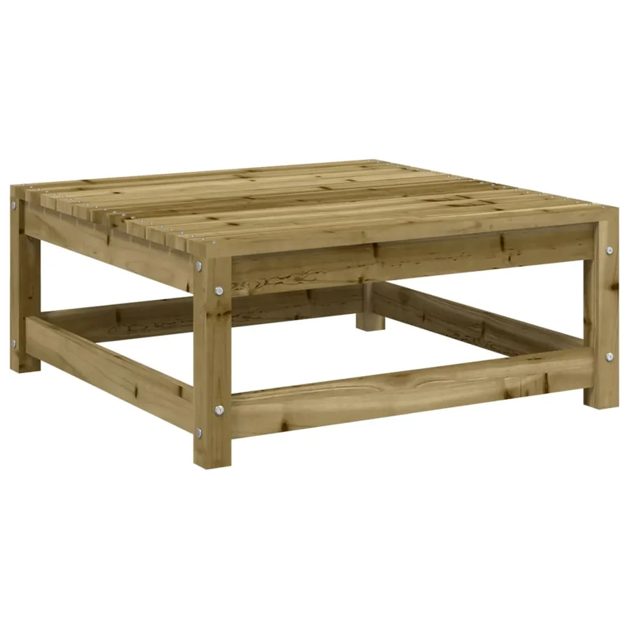 Salon de jardin 9 pcs bois de pin imprégné - 6