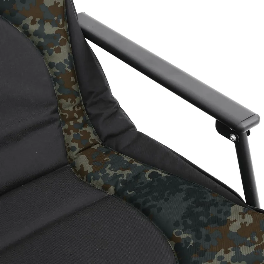 Transat de pêche avec pieds à boue réglables pliable camouflage - 10