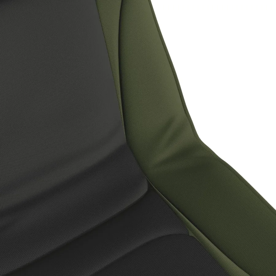 Chaise de pêche avec pieds à boue réglables pliable vert - 10