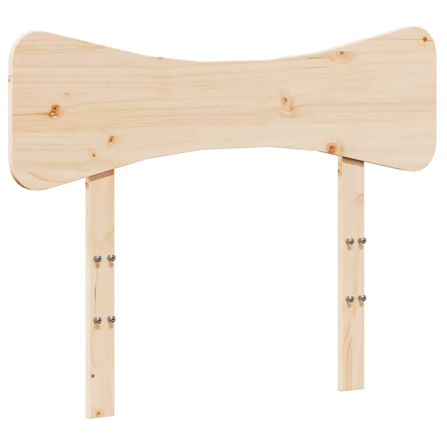 Tête de lit 90 cm bois massif de pin - 2
