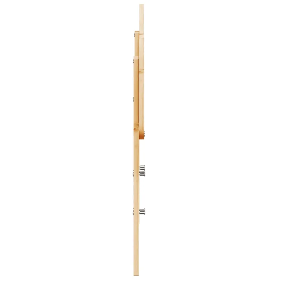 Tête de lit 90 cm bois massif de pin - 5