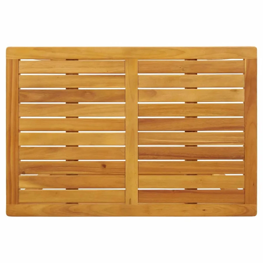 Ensemble de balcon avec coussins 3 pcs bois massif d'acacia - 7