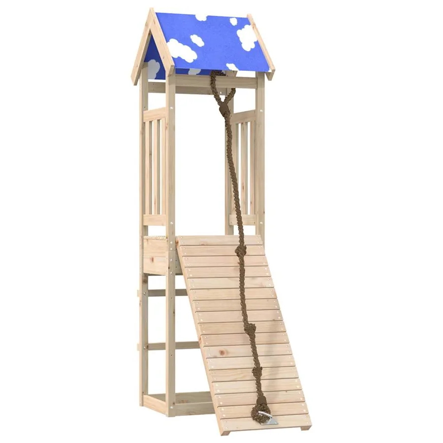 Aire de jeux d'extérieur bois de pin massif - 2