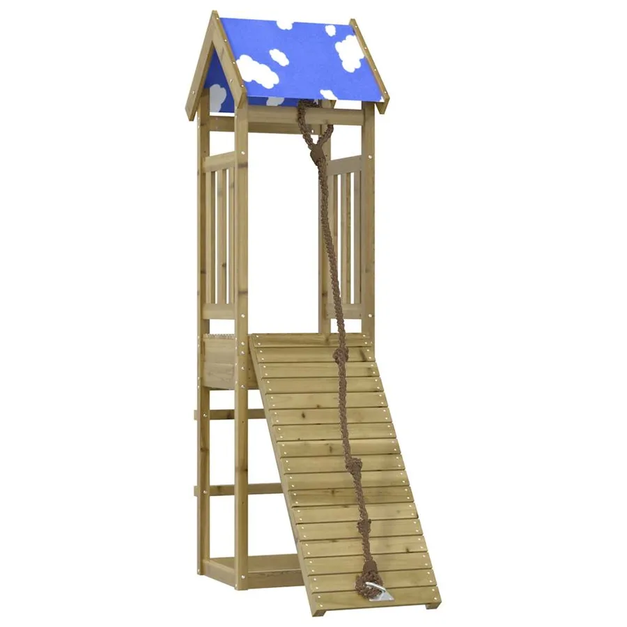 Aire de jeux d'extérieur bois de pin imprégné - 2