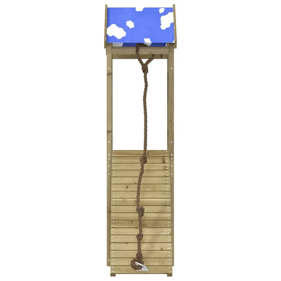 Aire de jeux d'extérieur bois de pin imprégné - 3