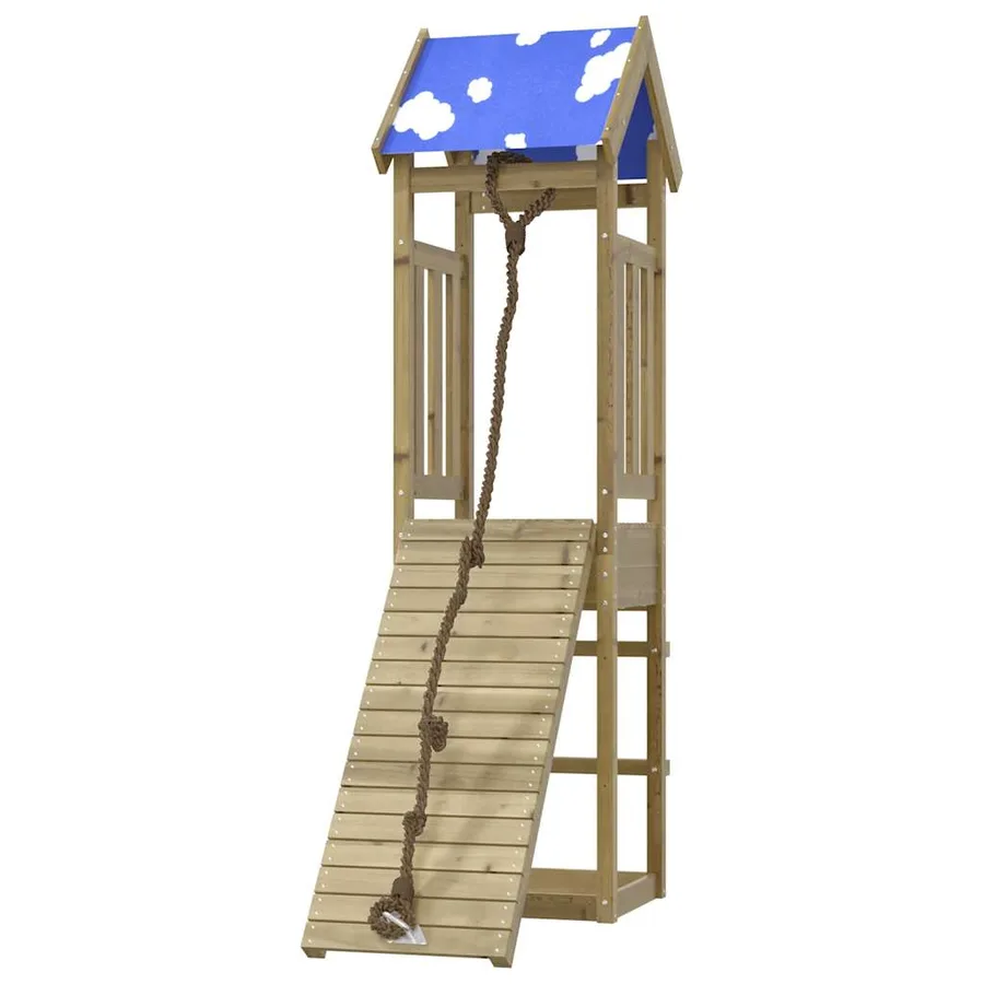Aire de jeux d'extérieur bois de pin imprégné - 4