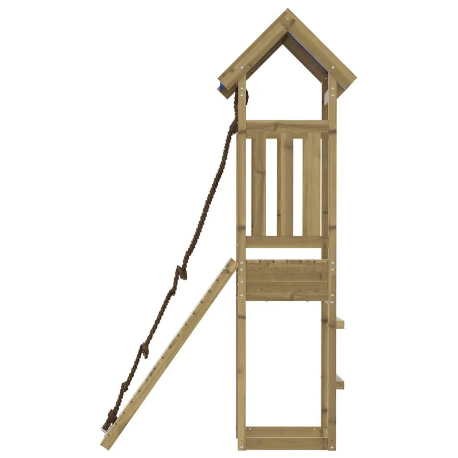 Aire de jeux d'extérieur bois de pin imprégné - 5