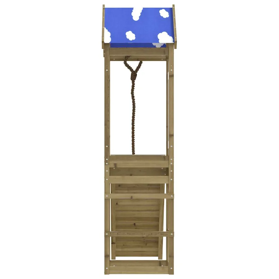 Aire de jeux d'extérieur bois de pin imprégné - 7