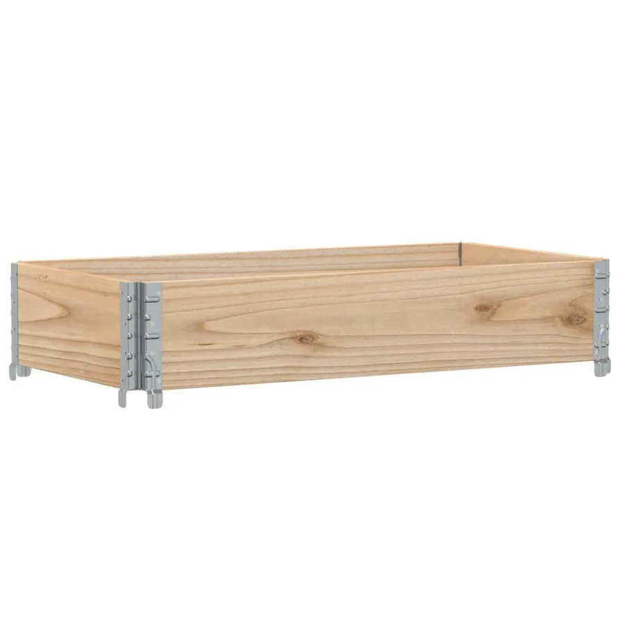 Jardinière 100x50 cm bois de pin massif - 2