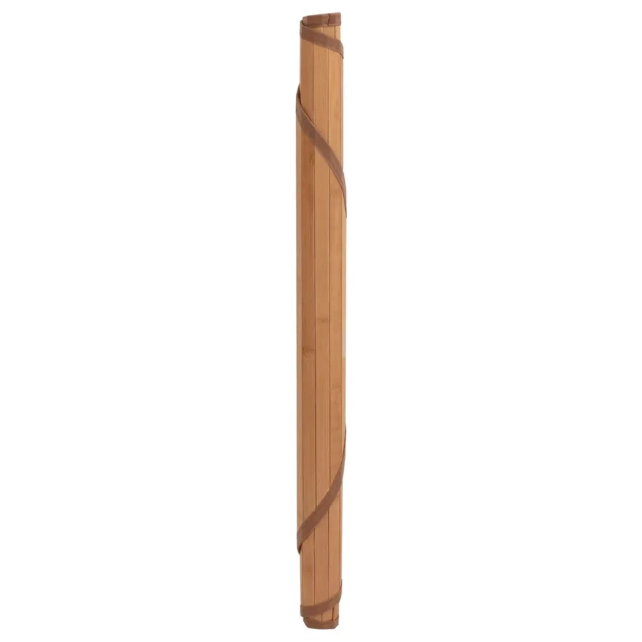 Tapis rond naturel 60 cm bambou - 3