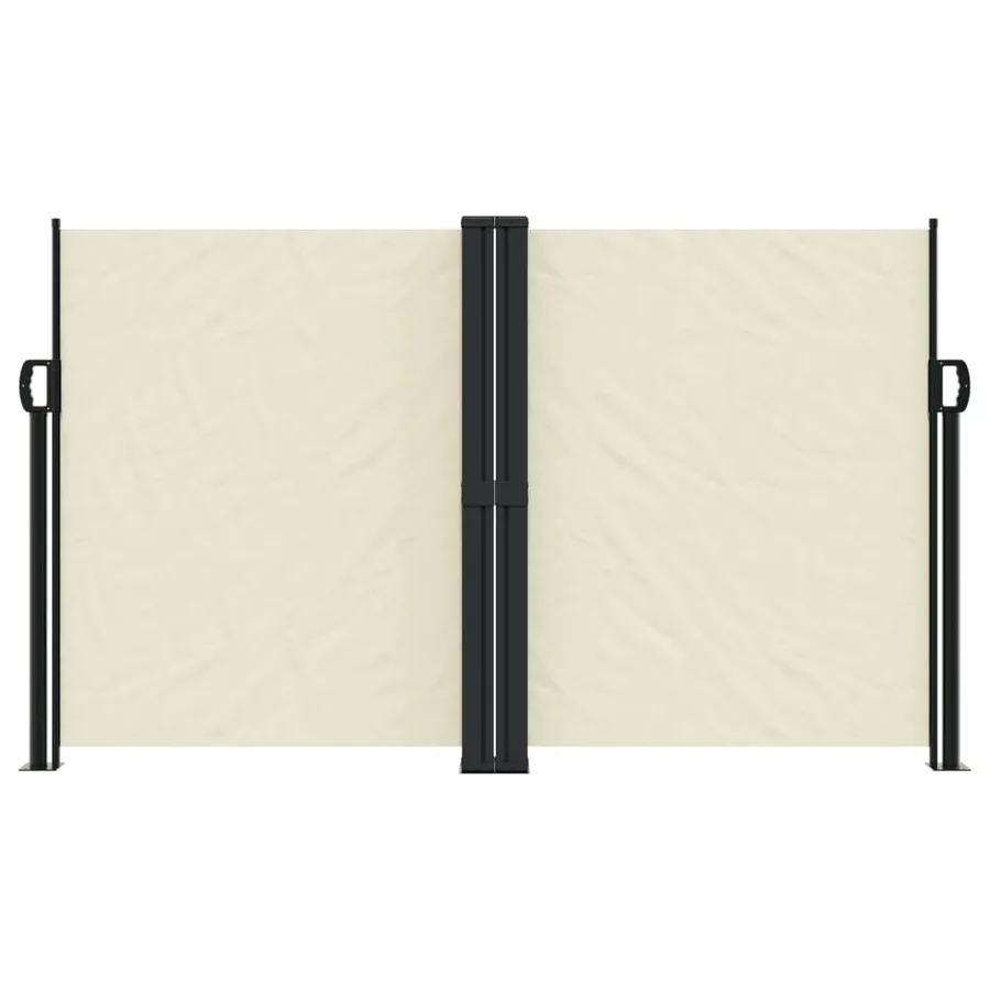 Auvent latéral rétractable crème 140x1200 cm - 3