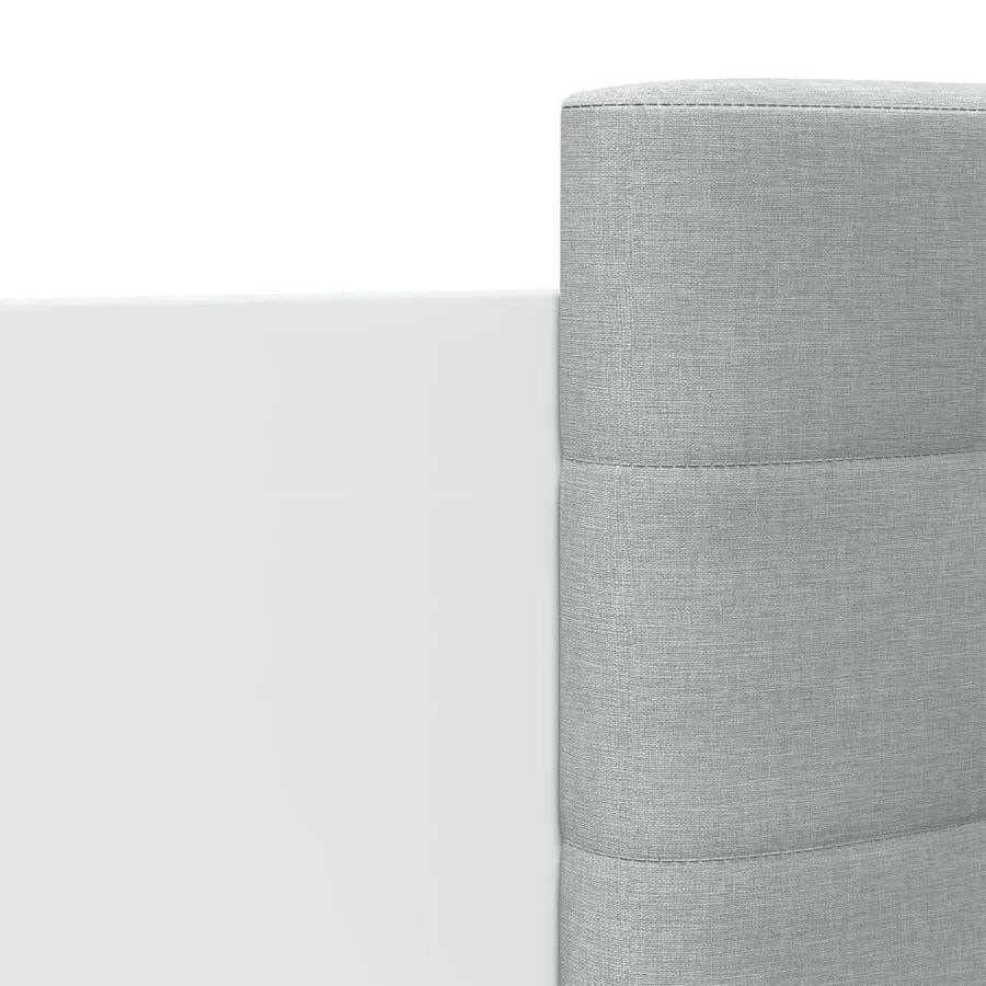 Cadre de lit sans matelas blanc 120x190 cm - 7