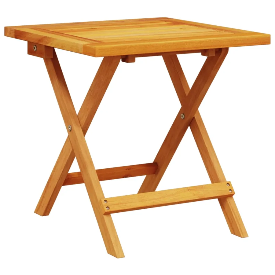 Chaises longues avec table rouge bois d'acacia solide et tissu - 4