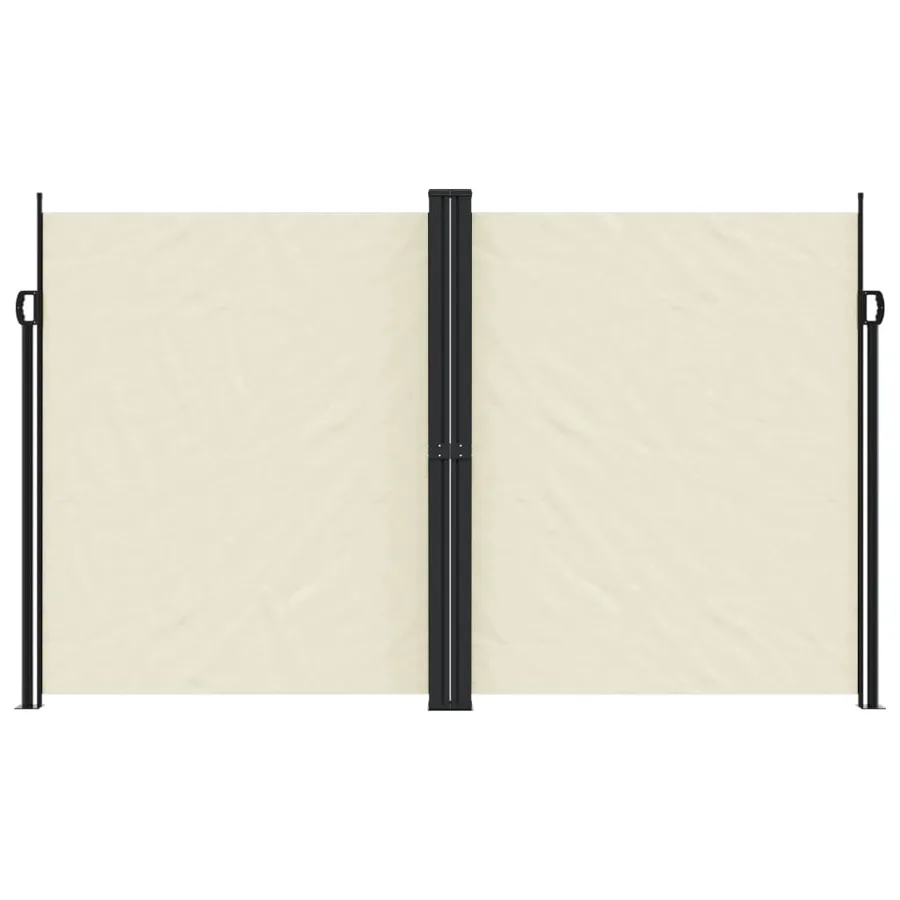 Auvent latéral rétractable crème 200x1000 cm - 3