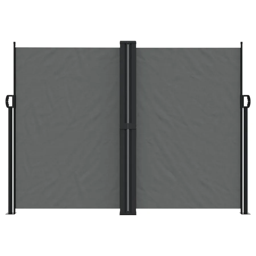 Auvent latéral rétractable anthracite 180x1000 cm - 3