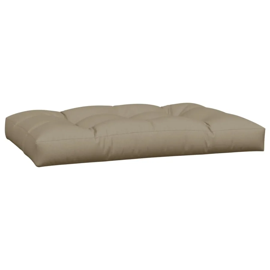 Coussins de palette lot de 5 taupe tissu - 6