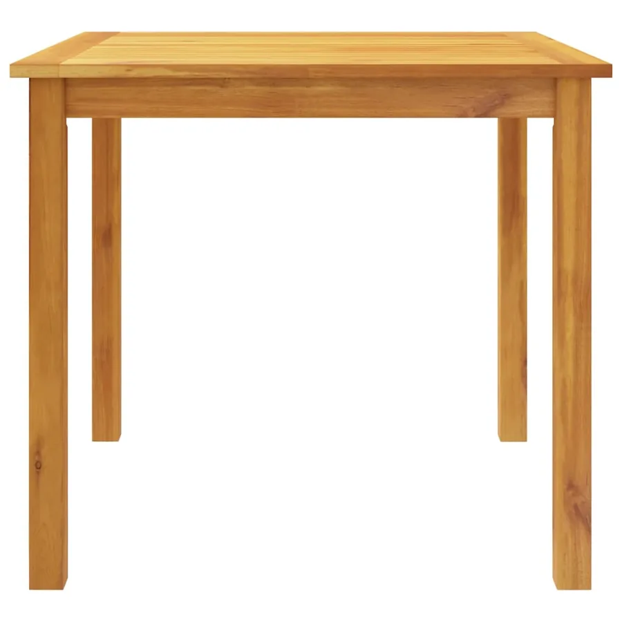 Ensemble à manger de jardin 5 pcs 85x85x74 cm Bois d'acacia solide - 4