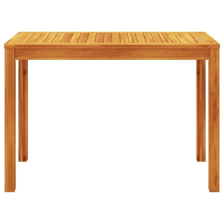 Ensemble à manger de jardin 3 pcs Bois d'acacia solide - 4