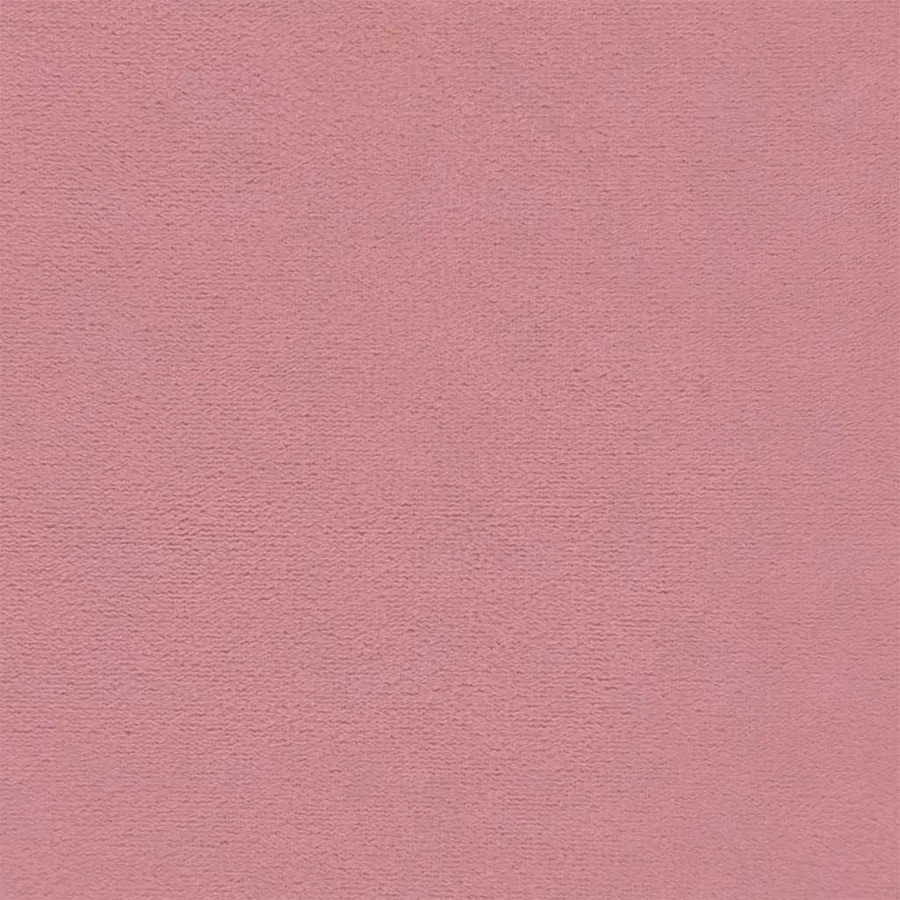 Chaise de relaxation avec tabouret Rose Velours - 10