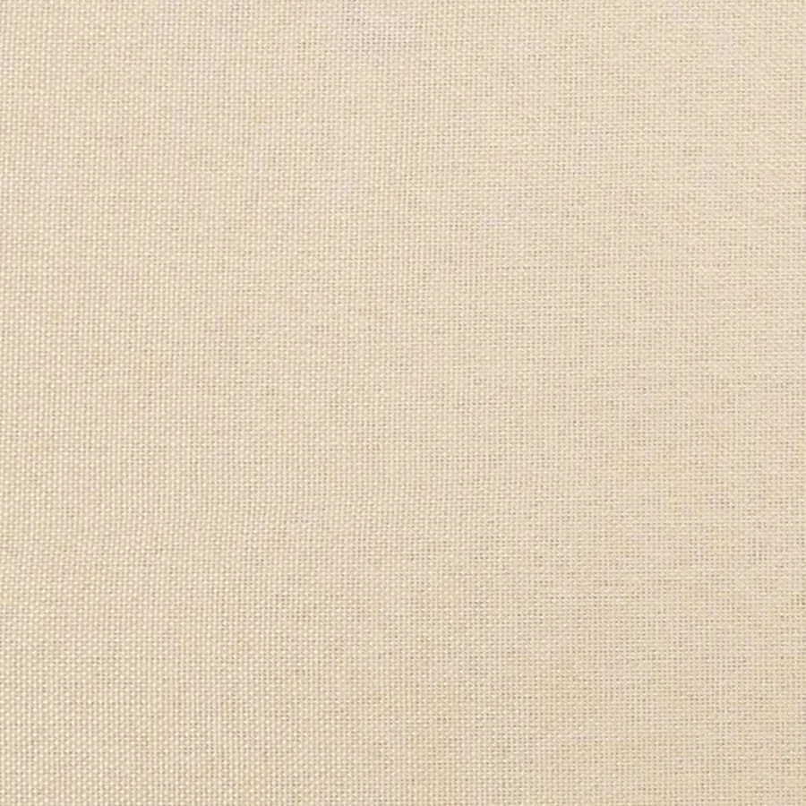 Sommier à lattes de lit matelas et LED crème 120x190 cm tissu - 10