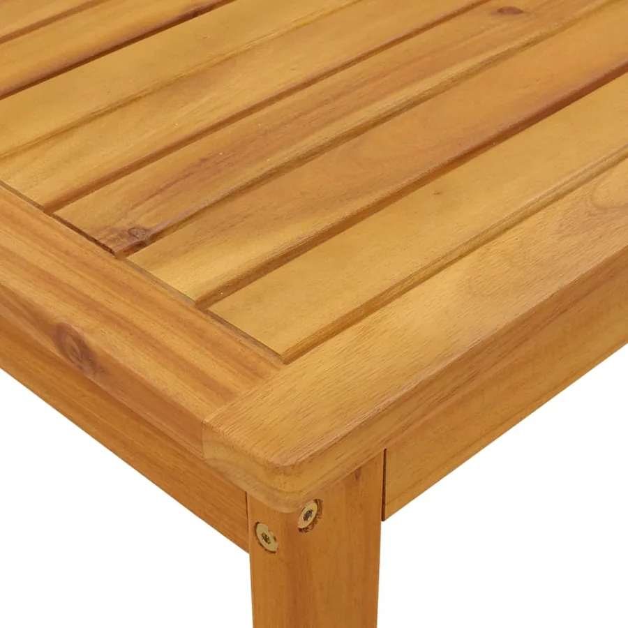Salon palette de jardin avec coussins 4pcs bois d'acacia massif - 8