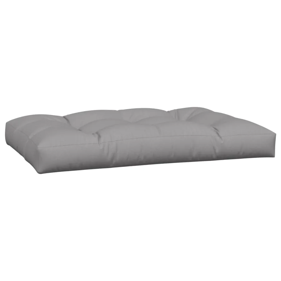 Coussins de palette lot de 3 gris tissu - 6