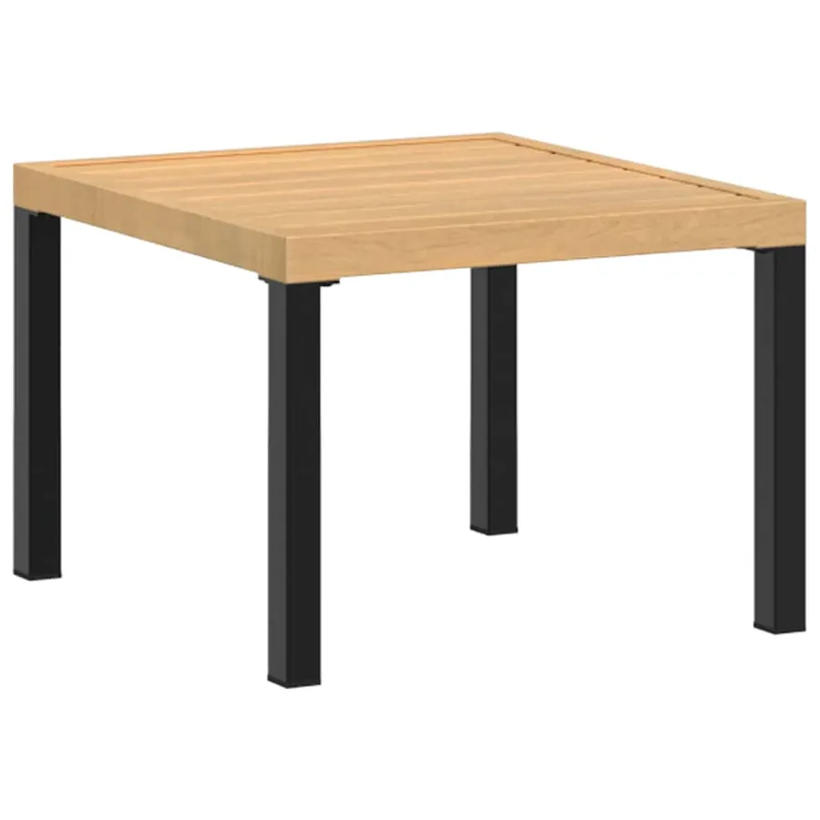 Ensemble de banc de jardin avec coussins 3 pcs noir - 4