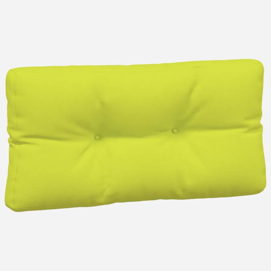 Coussins de palette lot de 3 vert vif tissu - 5