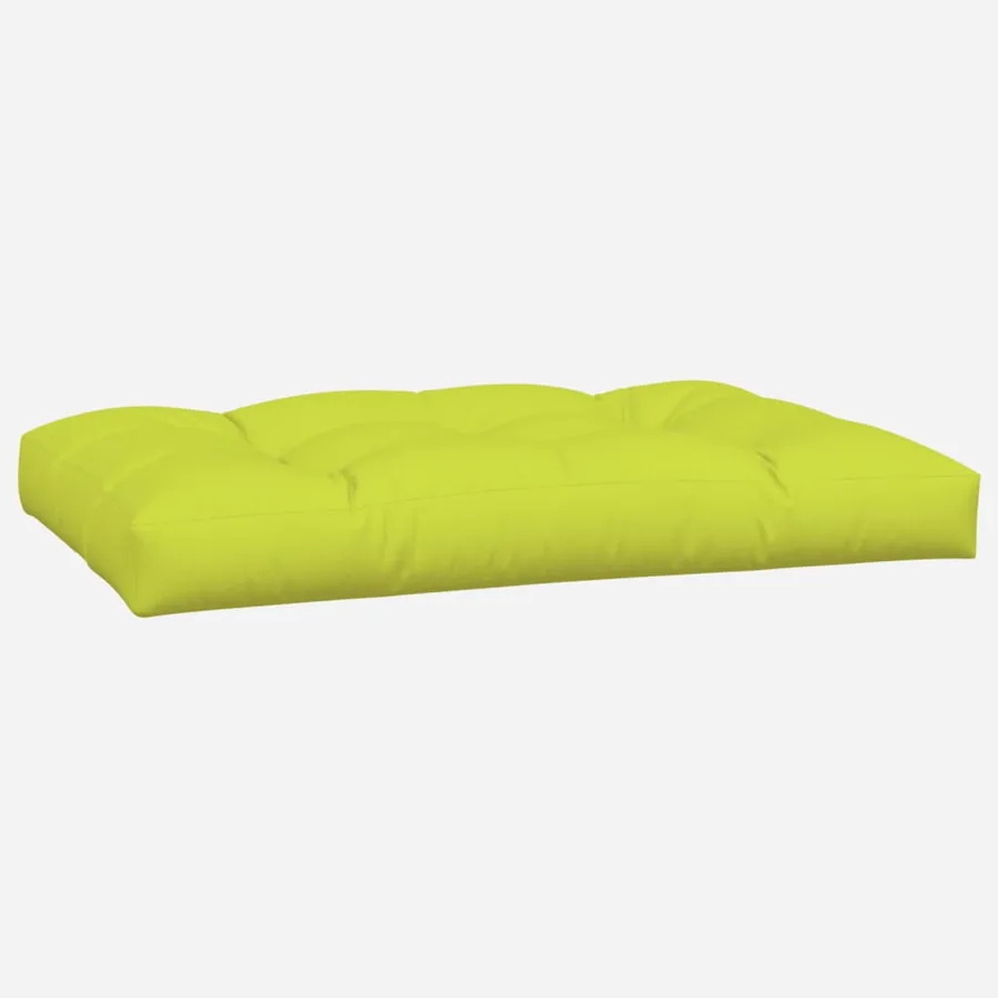 Coussins de palette lot de 3 vert vif tissu - 6