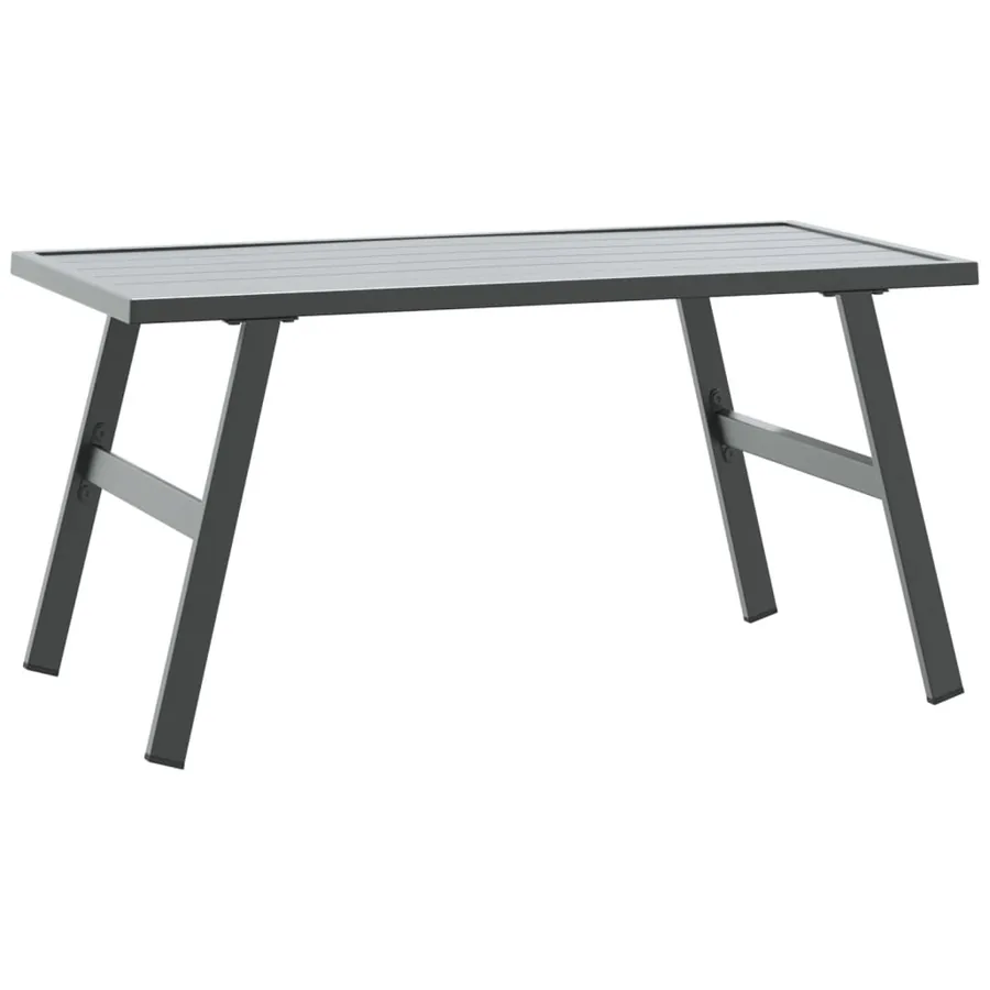 Ensemble de bancs de jardin avec coussins 3 pcs noir - 4