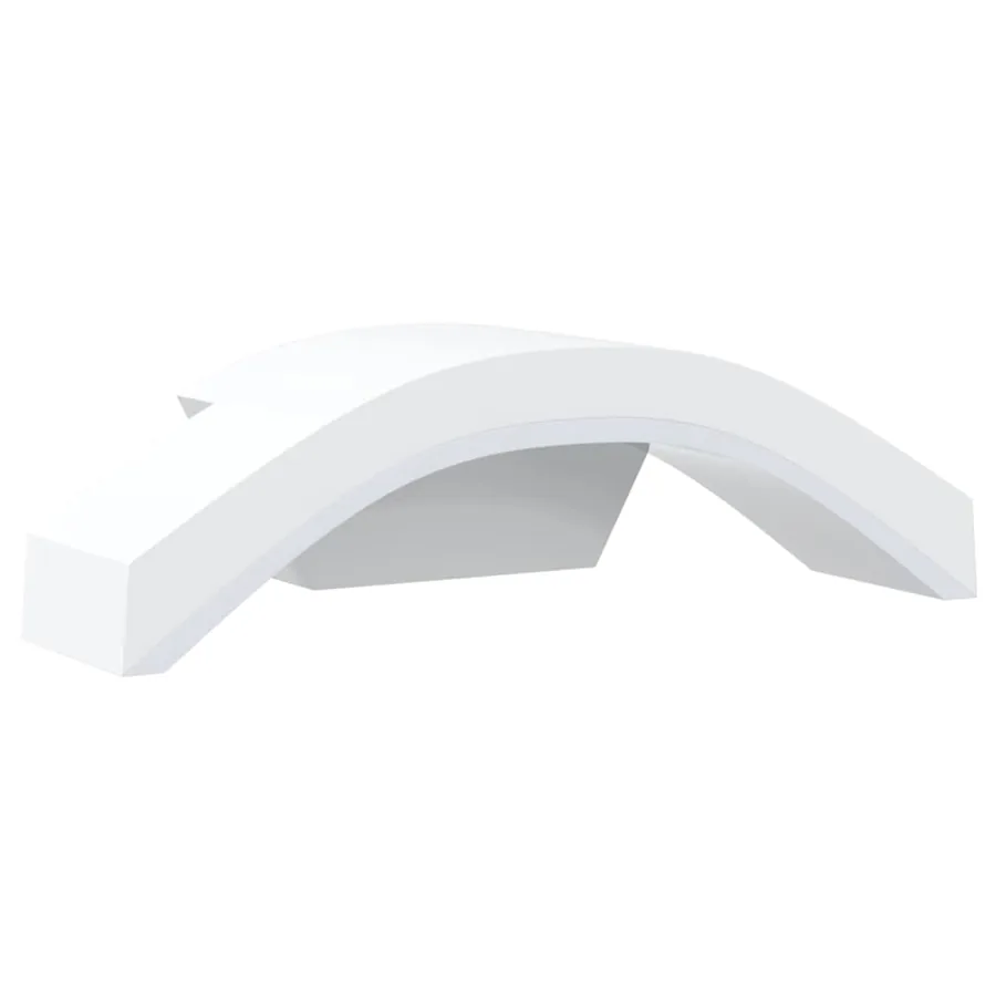 Appliques murales LED d'extérieur 2 pcs blanc - 4