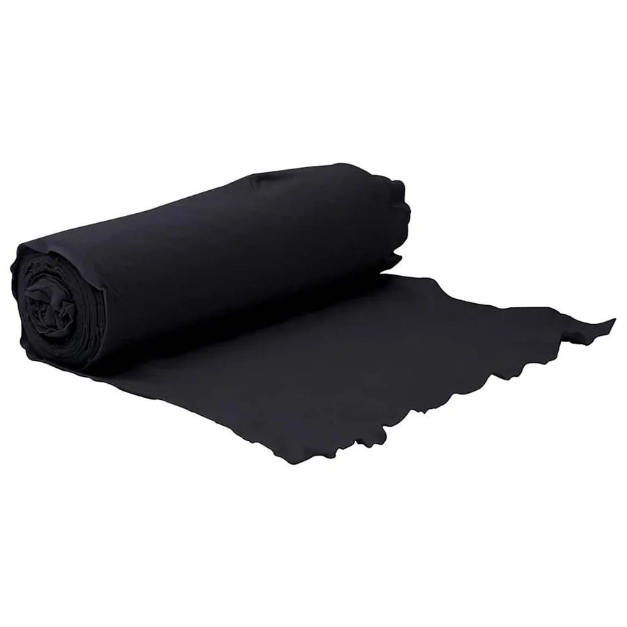 Membrane géotextile noir 1 x 50 m fibre de polyester - 2