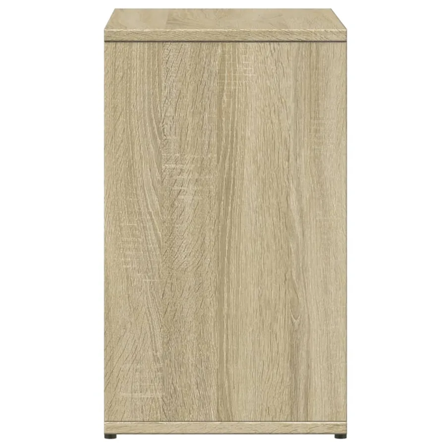 Tables d'appoint 2 pcs chêne sonoma 50x30x50 cm bois ingénierie - 7