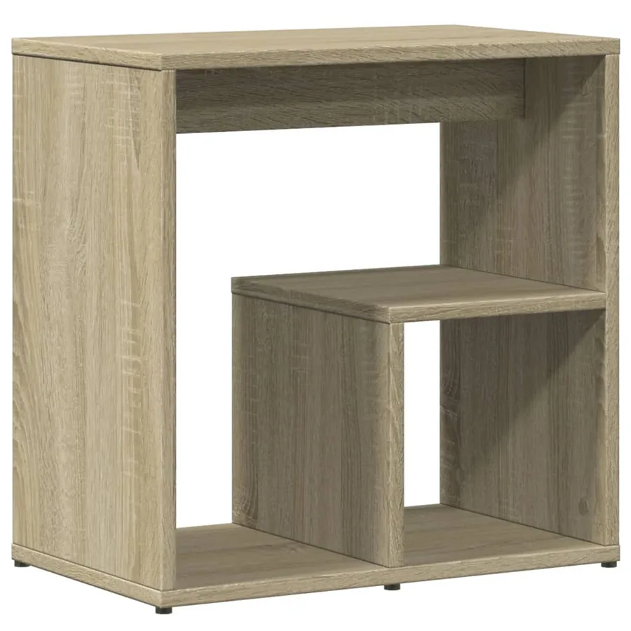 Tables d'appoint 2 pcs chêne sonoma 50x30x50 cm bois ingénierie - 8