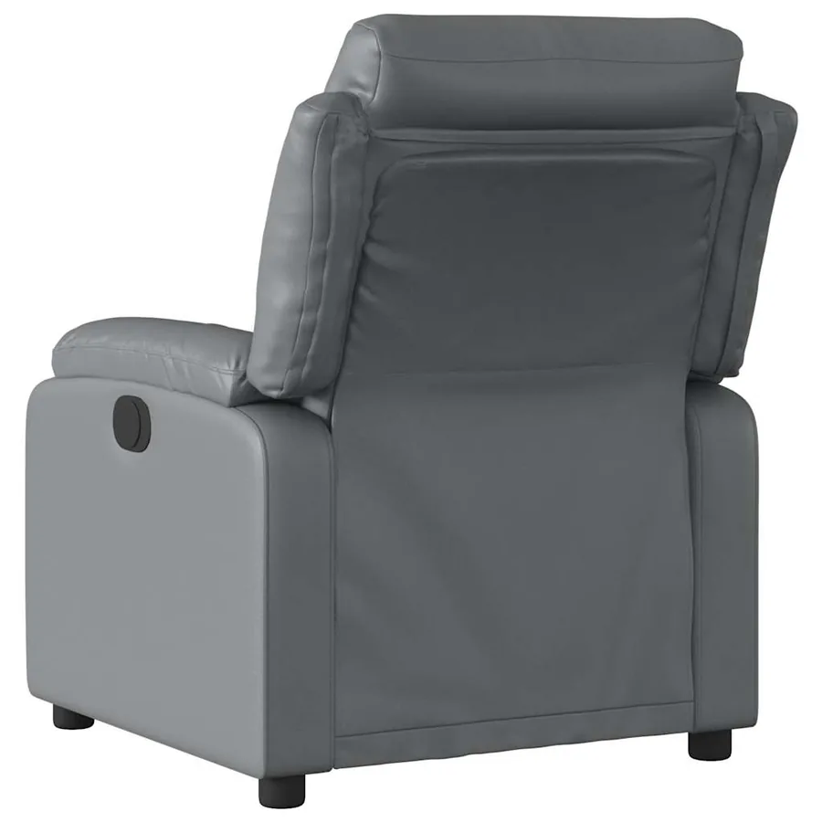 Fauteuil inclinable Gris Similicuir - 3