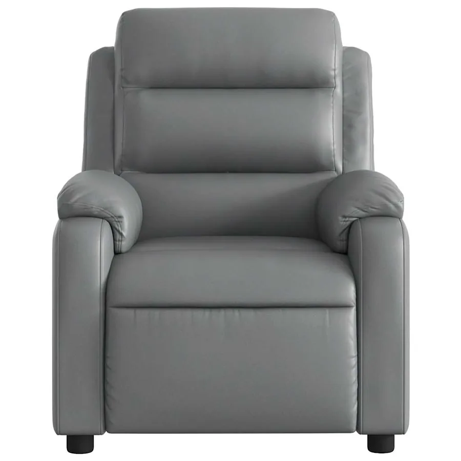 Fauteuil inclinable Gris Similicuir - 6