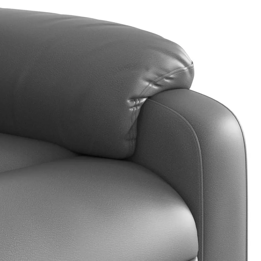 Fauteuil inclinable Gris Similicuir - 8