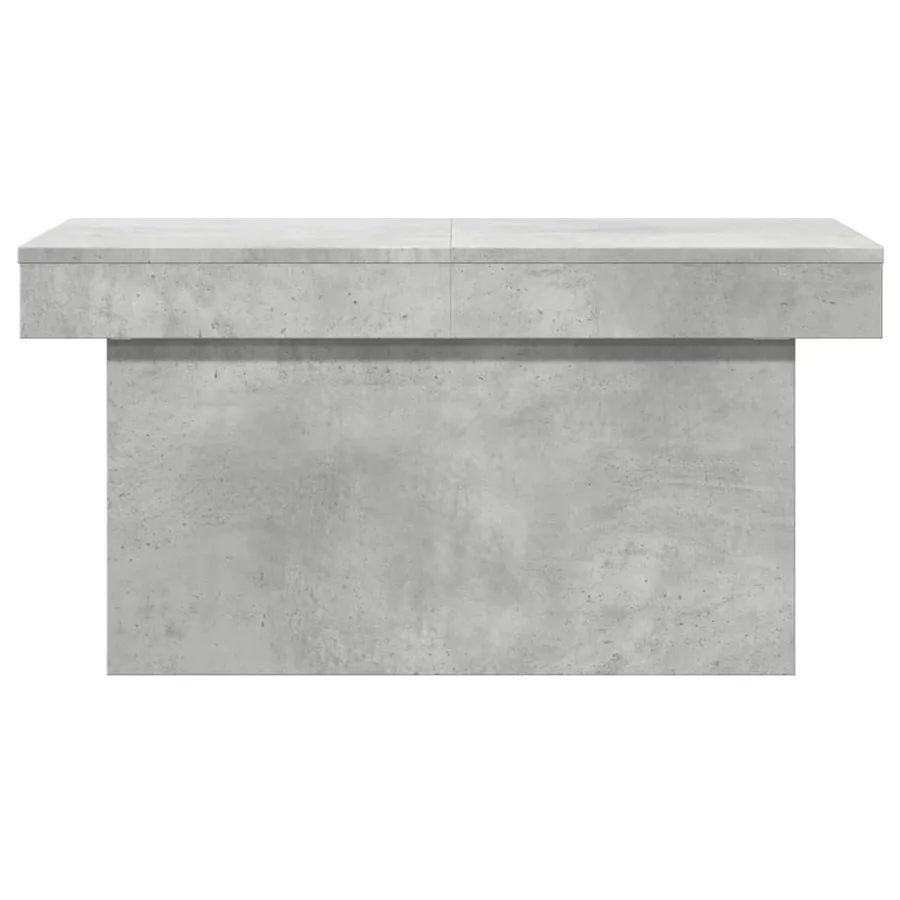 Table basse gris béton 100x55x40 cm bois d'ingénierie - 5