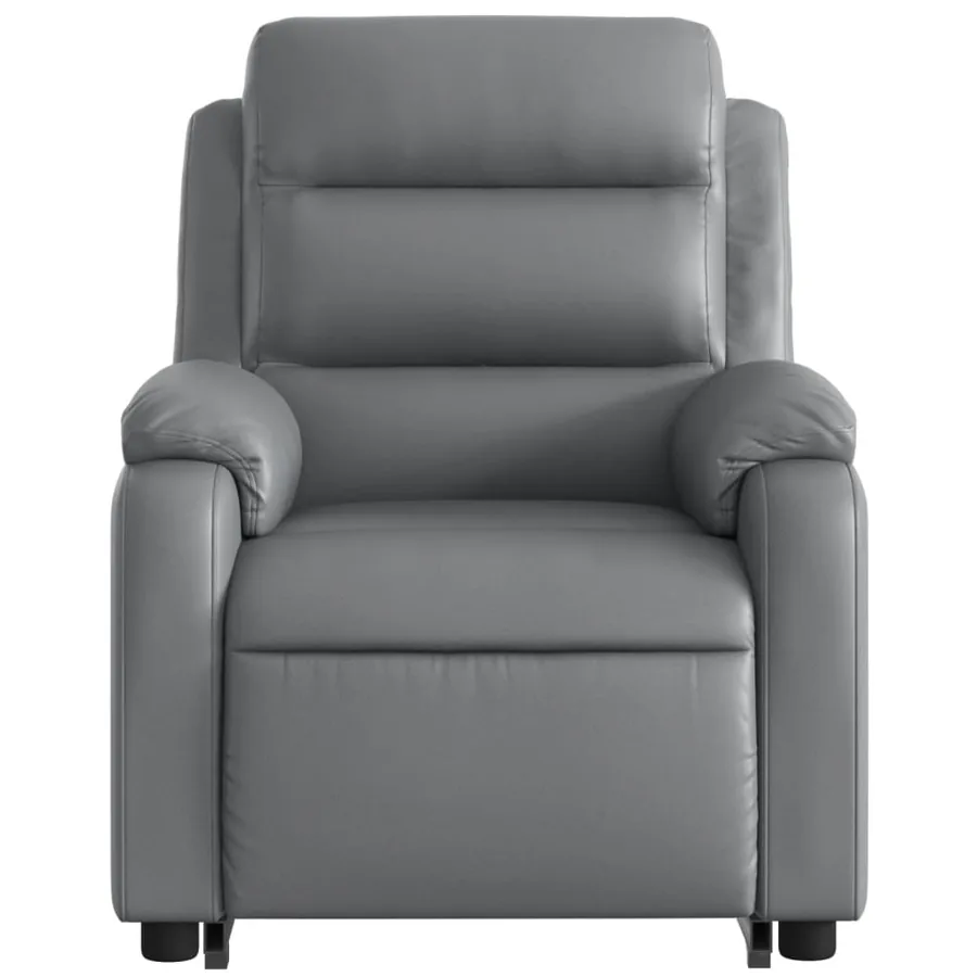 Fauteuil inclinable Gris Similicuir - 9