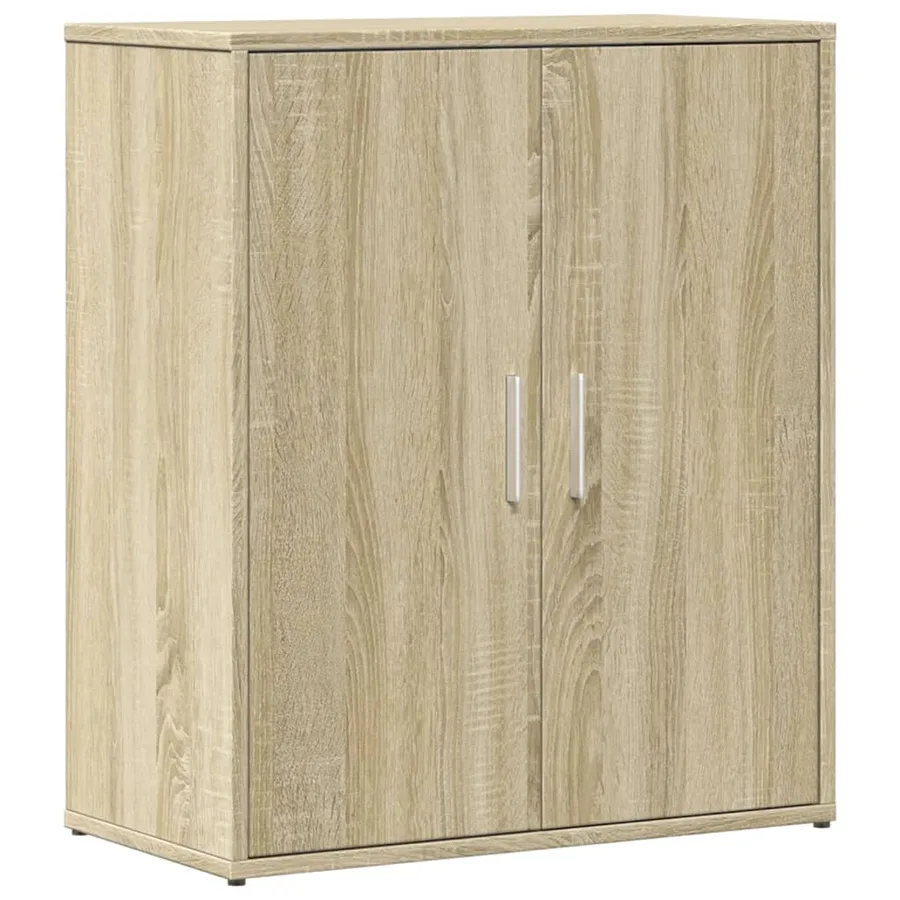 Buffet chêne sonoma 60x31x70 cm bois d'ingénierie - 2