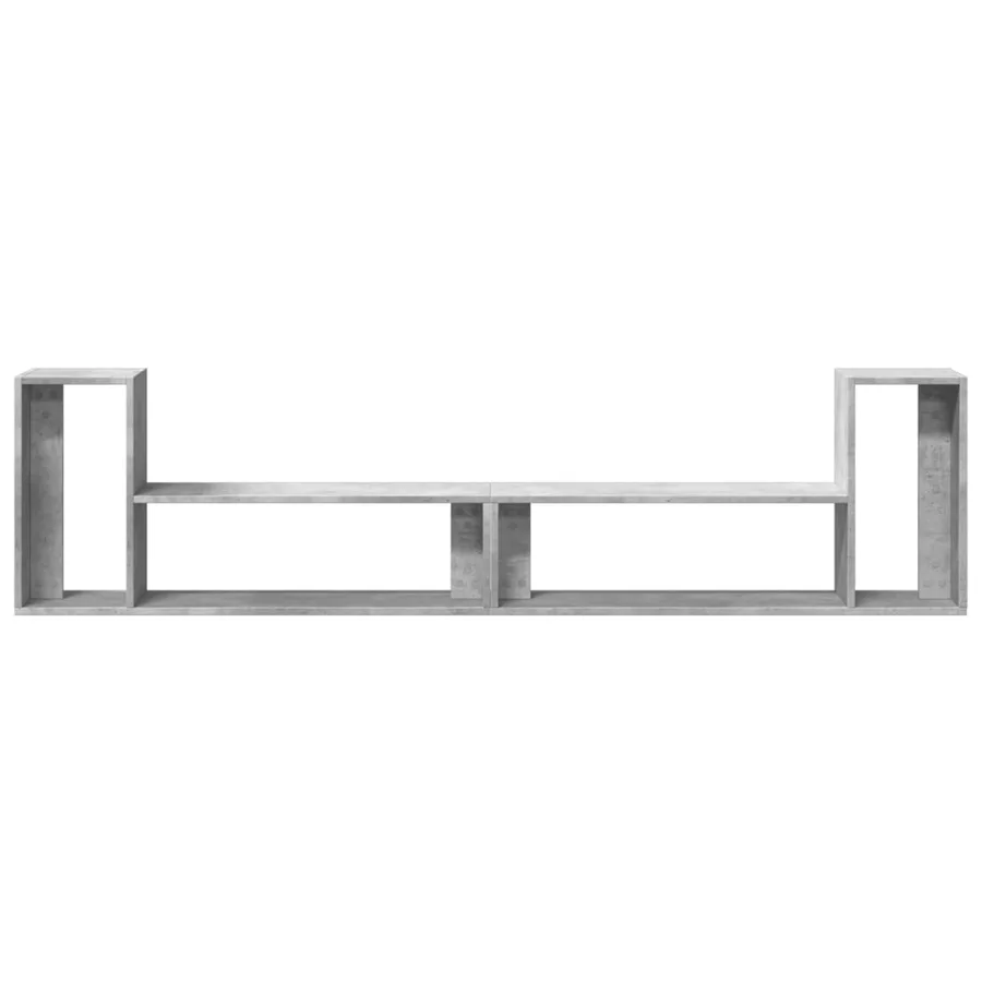 Meuble TV Gris béton - 5