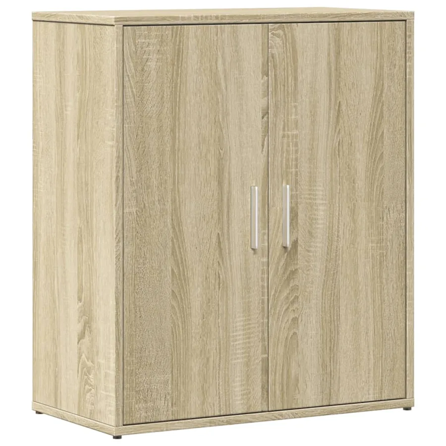 Buffets 2 pcs chêne sonoma 60x31x70 cm bois d'ingénierie - 4