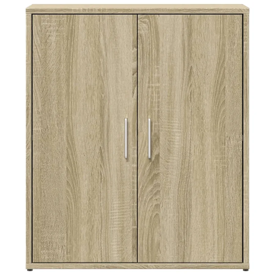 Buffets 2 pcs chêne sonoma 60x31x70 cm bois d'ingénierie - 5