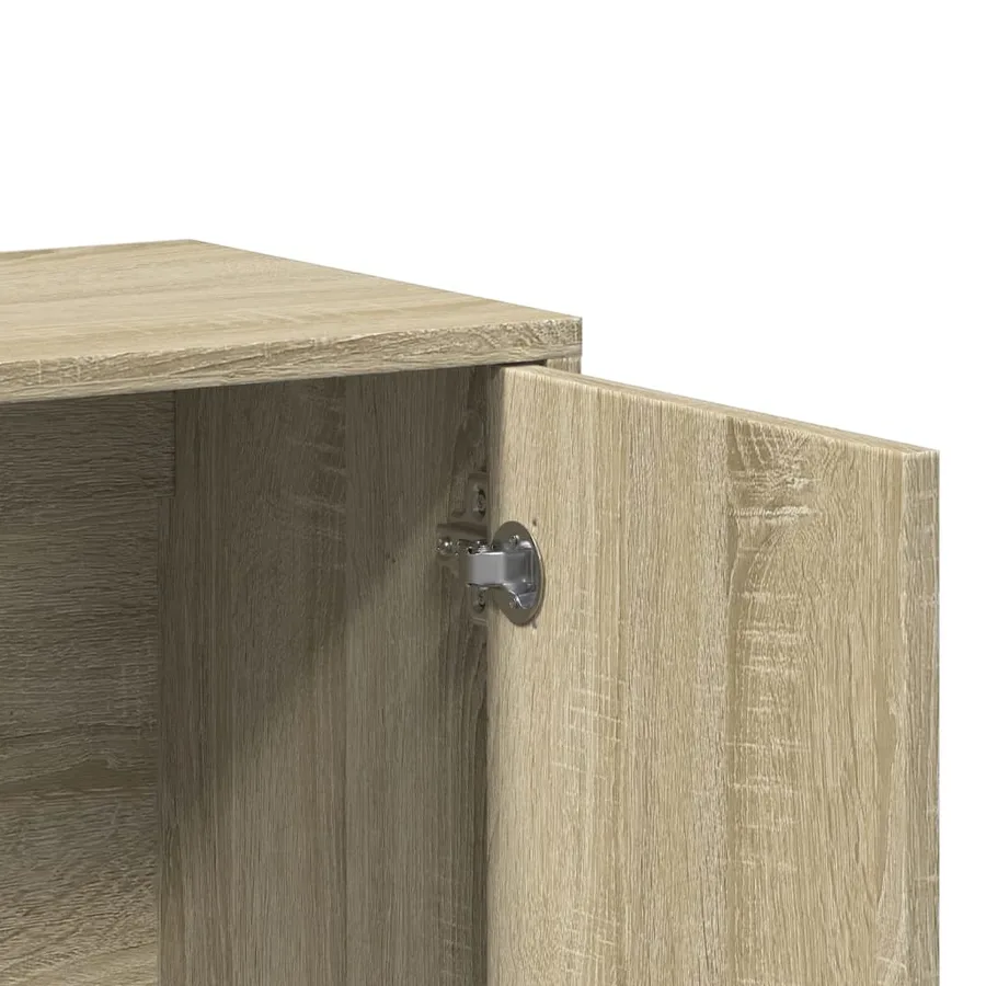 Buffets 2 pcs chêne sonoma 60x31x70 cm bois d'ingénierie - 8