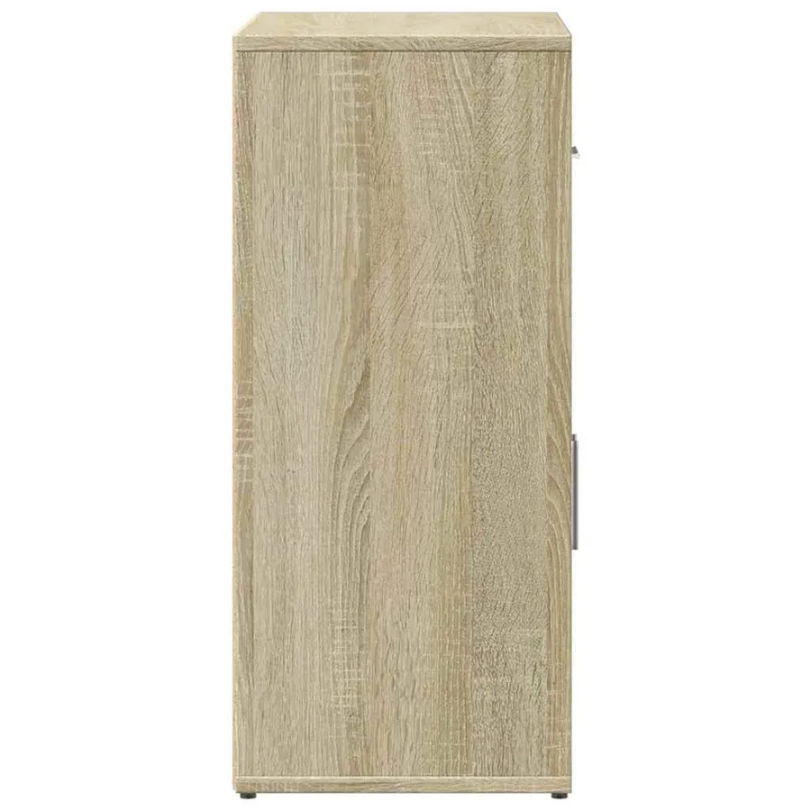 Buffets 2 pcs chêne sonoma 60x31x70 cm bois d'ingénierie - 6